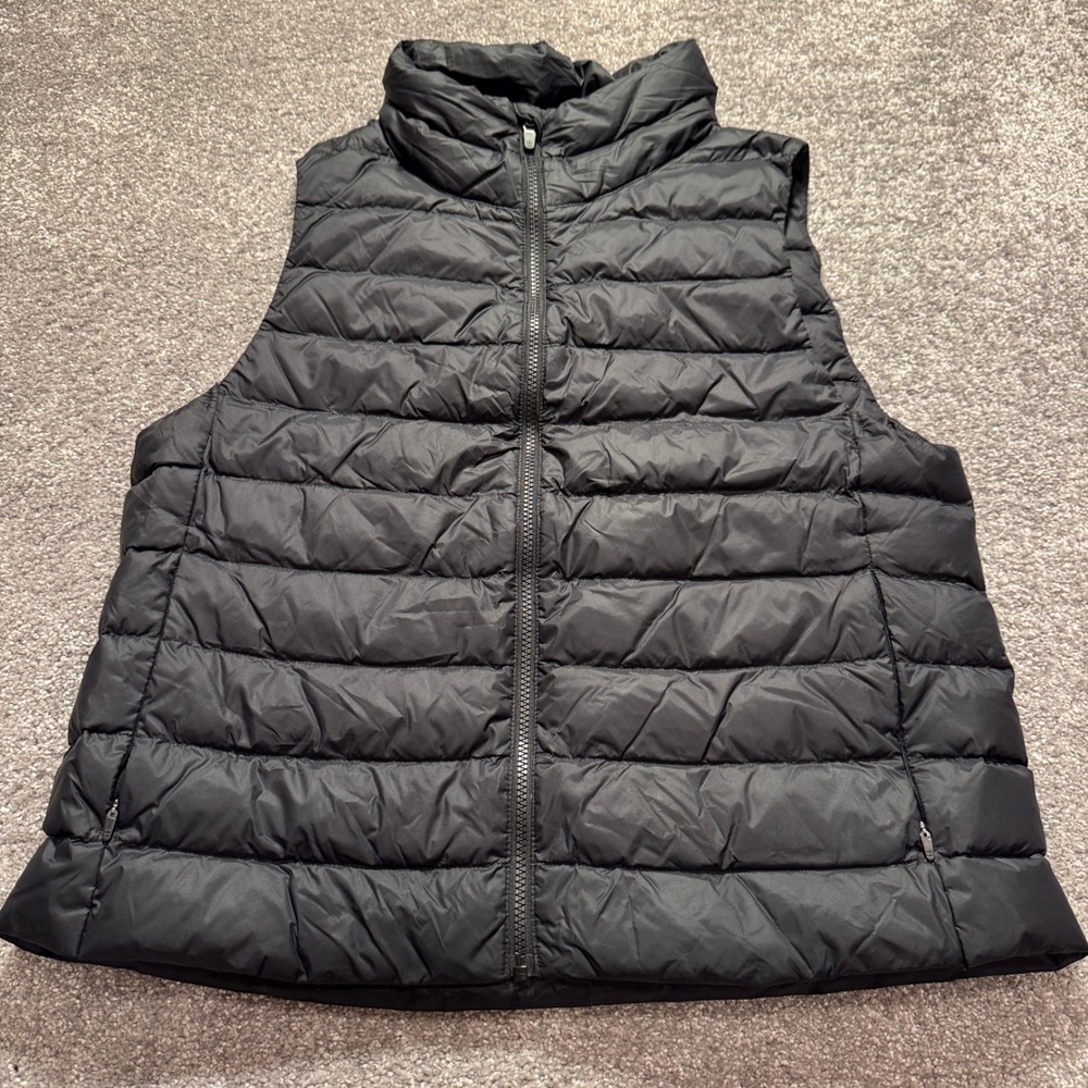 Sweaty Betty Puffer Vest Women L Pathfinder Lightweight Down Quilted Athleisure